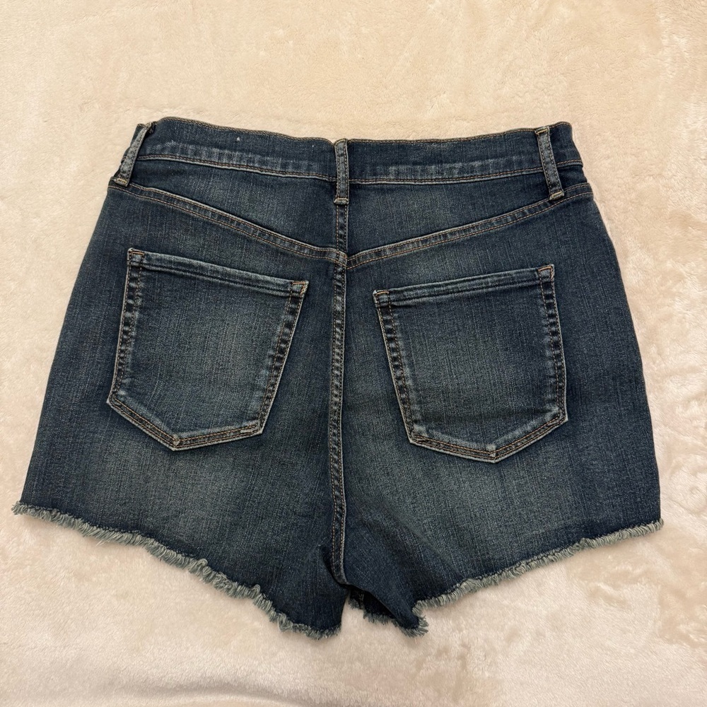 Jessica Simpson Dark Wash Jean Shorts - Picture 4 of 5